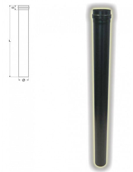 Kit scarico fumi interno per Stufa Pellet cm. 200 - Climaway