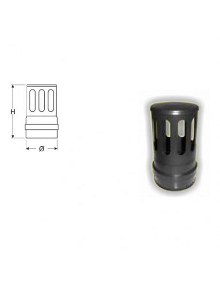 Kit scarico fumi interno per Stufa Pellet cm. 200 - Climaway