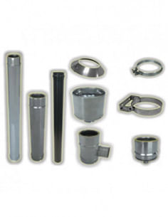 Kit scarico fumi interno/esterno per Stufa Pellet cm. 250 - Climaway