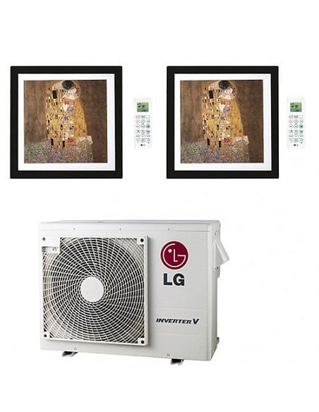 Climatizzatore Condizionatore LG Artcool Gallery R32 Dual Split Inverter 12000 + 12000 BTU con U.E. MU3R19 NOVITÁ Classe A+++...