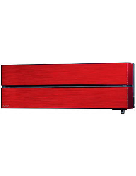Climatizzatore Condizionatore Mitsubishi Kirigamine Style Wifi R32 Rosso Dual Split Inverter 9000 + 9000 BTU con U.E. MXZ-2F3...