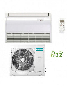 Climatizzatore Condizionatore Hisense Pavimento Soffitto R32 36000 BTU AUV105UR4RB4 INVERTER Classe A++/A+ - Climaway