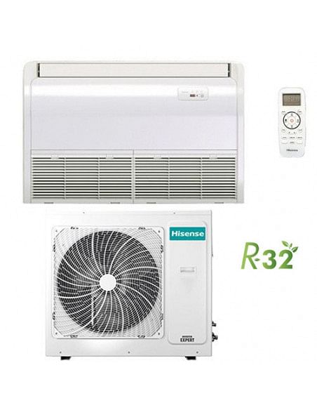 Climatizzatore Condizionatore Hisense Pavimento Soffitto R32 36000 BTU AUV105UR4RB4 INVERTER Classe A++/A+ - Climaway