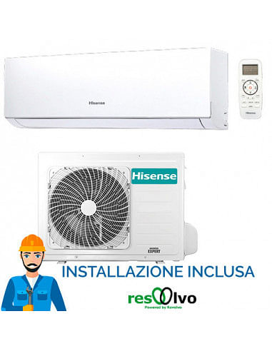 Climatizzatore Condizionatore Hisense New Comfort 18000 BTU DJ50XA0A INVERTER Classe A++/A+ Inclusa installazione e disbrigo ...