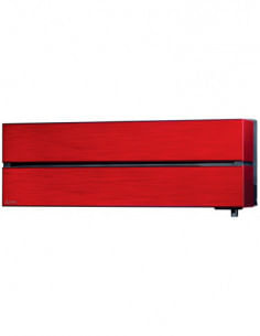 Climatizzatore Condizionatore Mitsubishi Kirigamine Style Rosso più MSZ-AP Wifi Dual Split R32 Inverter 9000 + 12000 BTU con ... 2