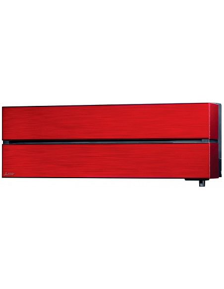 Climatizzatore Condizionatore Mitsubishi Kirigamine Style Rosso più MSZ-AP Wifi Dual Split R32 Inverter 12000 + 9000 BTU con ...