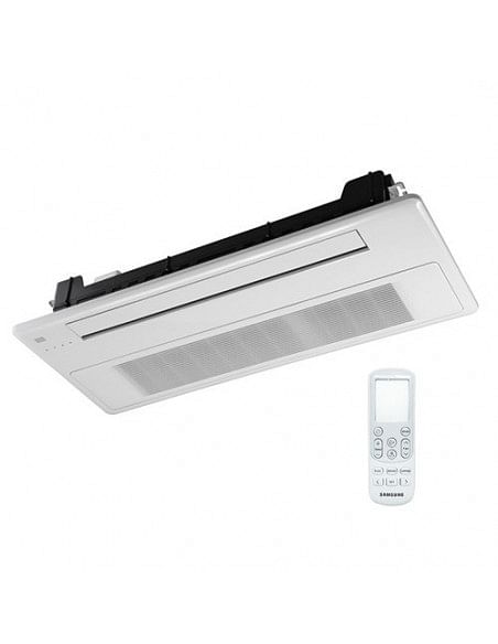 Climatizzatore Condizionatore Samsung Inverter Unità Interna Cassetta Slim + Griglia PSSMA per multisplit 9000 BTU MH026FSEA ...