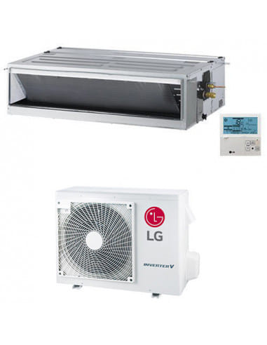 Climatizzatore Condizionatore LG Canalizzabile Alta Prevalenza Compact Inverter R32 18000 BTU CM18F classe A++/A - Climaway