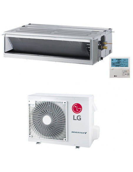 Climatizzatore Condizionatore LG Canalizzabile Alta Prevalenza Compact Inverter R32 18000 BTU CM18F classe A++/A - Climaway