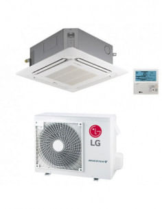 Climatizzatore Condizionatore LG Cassetta 4 vie Compact Inverter R32 18000 BTU CT18F classe A++/A - Climaway