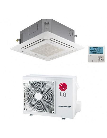 Climatizzatore Condizionatore LG Cassetta 4 vie Compact Inverter R32 18000 BTU CT18F classe A++/A - Climaway