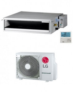 Climatizzatore Condizionatore LG Canalizzabile Bassa Prevalenza Compact Inverter R32 24000 BTU CL24F classe A+/A+ - Climaway