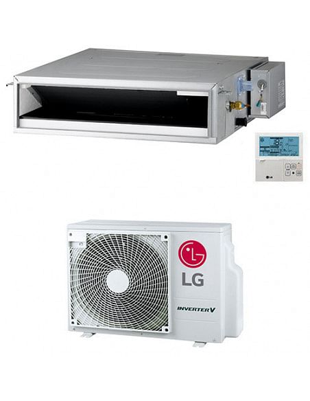 Climatizzatore Condizionatore LG Canalizzabile Bassa Prevalenza Compact Inverter R32 24000 BTU CL24F classe A+/A+ - Climaway