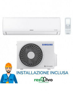 Climatizzatore Condizionatore Samsung AR35 R32 (Maldives) 12000 BTU AR12TXHQASI INVERTER classe A++/A+ Inclusa installazione ...