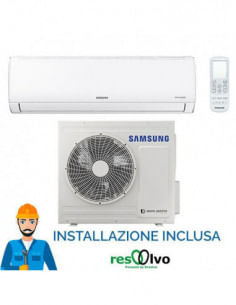 Climatizzatore Condizionatore Samsung AR35 R32 (Maldives) 24000 BTU AR24TXHQASI INVERTER classe A++/A+ Inclusa installazione ...