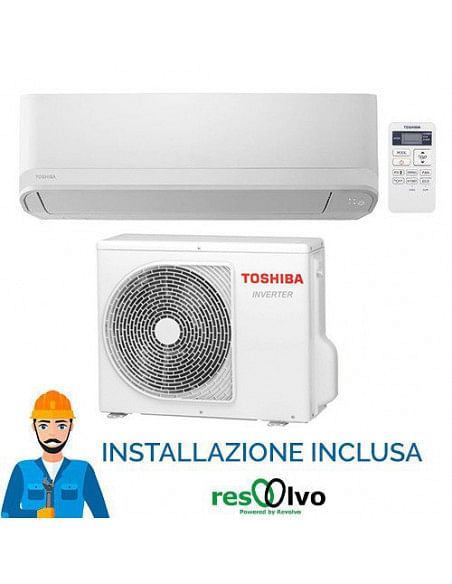 Climatizzatore Condizionatore Toshiba Seiya R32 16000 BTU RAS-16J2AVG-E INVERTER NOVITÁ classe A++/A+ Inclusa installazione e...