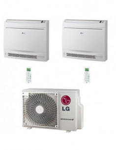 Climatizzatore Condizionatore LG Console WIFI R32 Dual Split Standard Inverter 12000 + 12000 BTU con U.E. MU2R17 NOVITÁ Class... 2