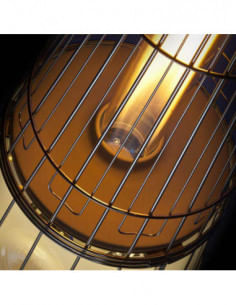 Riscaldamento decorativo da esterno Dolce Vita E. P. Italkero con telecomando e luci a LED - Climaway 2