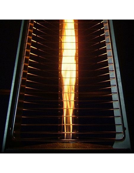 Riscaldamento da esterno Italkero Falò EVO argento con telecomando gas GPL - Climaway