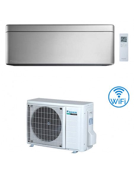 Climatizzatore GARANZIA ITALIA Daikin Stylish Silver Wifi 9000 BTU FTXA25CS (FTXA25BS) INVERTER classe A+++/A+++ NOVITA' 2024...