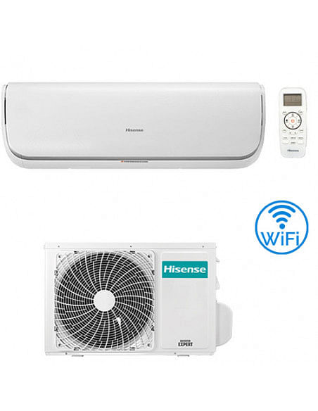 Climatizzatore Condizionatore Hisense Silentium Wifi 12000 BTU QA35XX0A INVERTER Classe A+++/A++ - Climaway