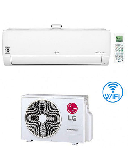 Climatizzatore Condizionatore LG Atmosfera R32 Wifi 12000 BTU AP12RT (AP12RK) DUAL INVERTER NOVITÁ classe A++/A+ - Climaway