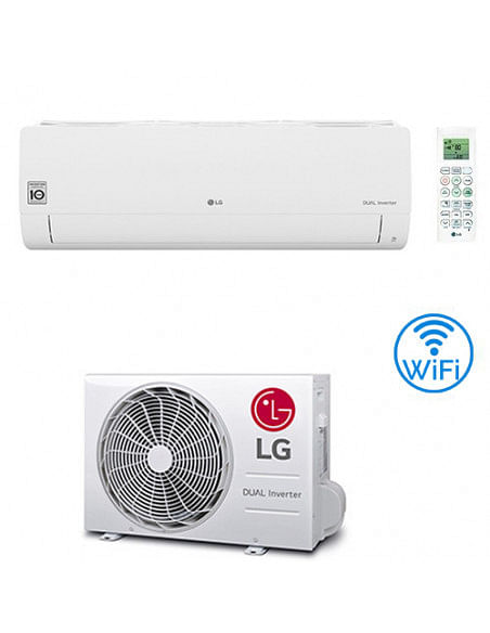 Climatizzatore Condizionatore LG Libero Smart R32 Wifi 9000 BTU S09EC NSJ DUAL INVERTER NOVITÁ classe A++/A+ - Climaway