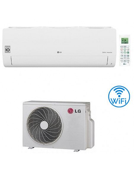 Climatizzatore Condizionatore LG Libero Smart R32 Wifi 18000 BTU S18EC NSKS DUAL INVERTER NOVITÁ classe A++/A+ - Climaway