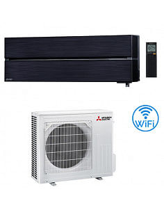 Climatizzatore Condizionatore Mitsubishi Kirigamine Style Nero Wifi MSZ-LN50VGB 18000 BTU INVERTER classe A+++ /A++ - Climaway