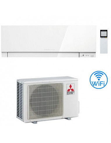 Climatizzatore Condizionatore Mitsubishi Kirigamine Zen Wifi Bianco MSZ-EF42VGKW 15000 BTU INVERTER classe A++ /A++ NOVITÁ - ...