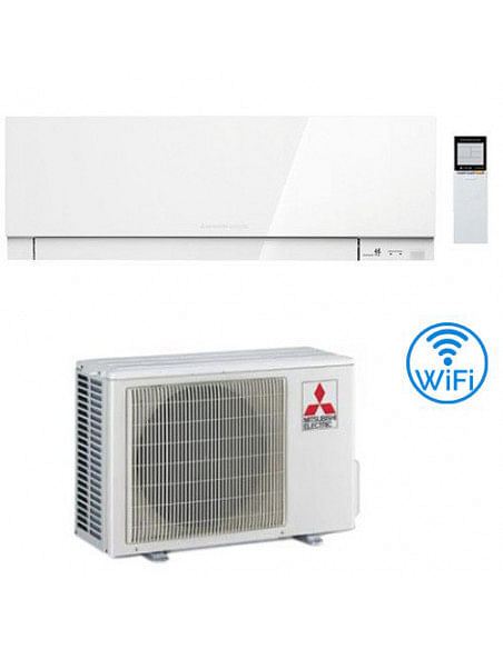 Climatizzatore Condizionatore Mitsubishi Kirigamine Zen Wifi Bianco MSZ-EF42VGKW 15000 BTU INVERTER classe A++ /A++ NOVITÁ - ...