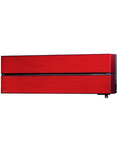 Climatizzatore Condizionatore Mitsubishi Kirigamine Style Wifi R32 Bianco Perla e Rosso Trial Split Inverter 12000 + 12000 + ...