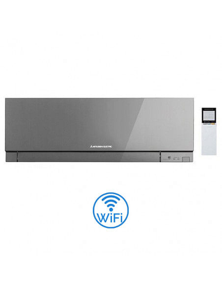 Climatizzatore Condizionatore Mitsubishi Kirigamine Zen Wifi Argento Quadri Split Inverter 7000 + 7000 + 7000 + 18000 BTU con...