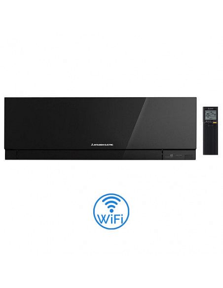 Climatizzatore Condizionatore Mitsubishi Kirigamine Zen Wifi Nero Quadri Split Inverter 7000 + 7000 + 7000 + 12000 BTU con U....