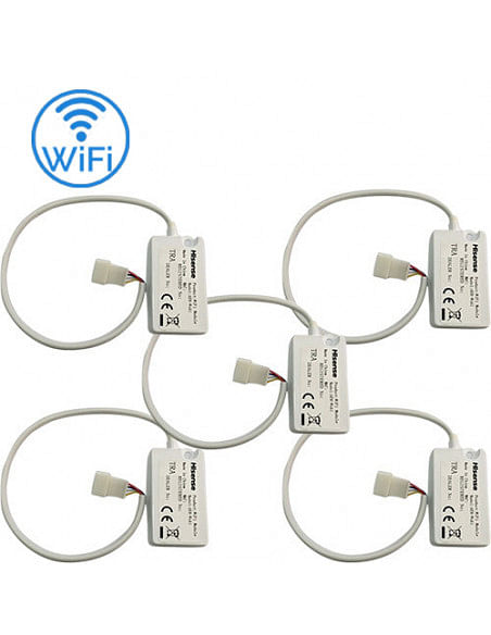 Kit controllo wifi Hisense Hi-Smart Life per condizionatori Penta split (5 Kit) AEH-W4GX - Climaway