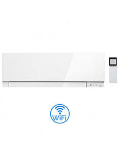 Climatizzatore Condizionatore Mitsubishi Inverter Unità Interna a parete serie Kirigamine Zen Wifi Bianco 7000 BTU MSZ-EF22VG...