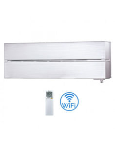 Climatizzatore Condizionatore Mitsubishi Inverter Unità Interna a parete serie Kirigamine Style Bianco Wifi 9000 BTU MSZ-LN25...