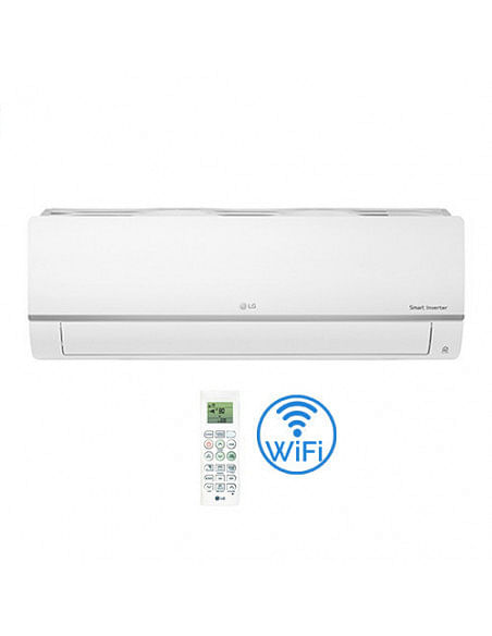 Climatizzatore Condizionatore LG Inverter Unità Interna a parete serie Deluxe Wifi 9000 BTU DC09RT nsj - Climaway