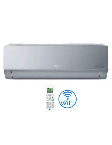 Climatizzatore Condizionatore LG Inverter Unità Interna a parete serie Artcool Wifi Silver 9000 BTU AC09SQ nsj - Climaway
