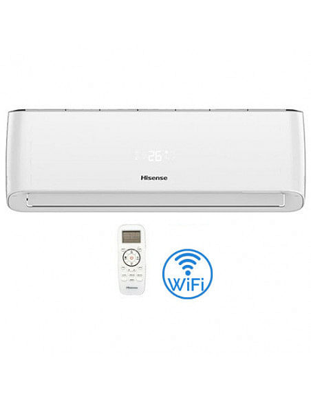 Climatizzatore Condizionatore Hisense Inverter Unità Interna a parete serie Energy Pro Wifi 9000 BTU QE25XV01G - Climaway