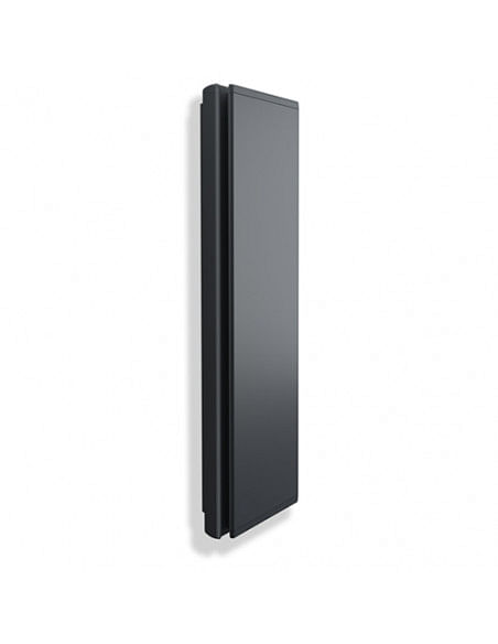 Radiatore elettrico verticale Radialight Dual-Therm ICON 7 Grigio Antracite 750W con controllo digitale - Climaway