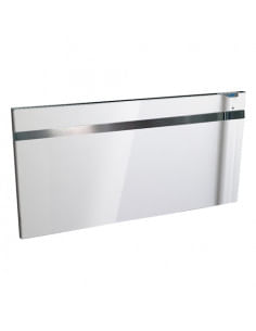 Radiatore elettrico Radialight Dual-Therm Klima 7 Bianco con barra portasalvietta 750W con controllo digitale - Climaway