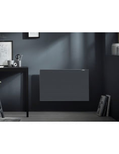 Radiatore elettrico Radialight Dual-Therm Klima 7 Grigio Antracite 750W con controllo digitale - Climaway 2