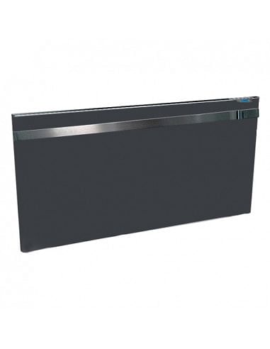 Radiatore elettrico Radialight Dual-Therm Klima 7 Grigio Antracite con barra portasalvietta 750W con controllo digitale - Cli...