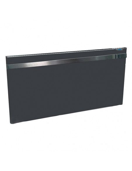 Radiatore elettrico Radialight Dual-Therm Klima 7 Grigio Antracite con barra portasalvietta 750W con controllo digitale - Cli...
