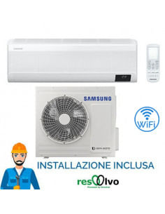 Climatizzatore Condizionatore Samsung WINDFREE AVANT Wifi 18000 BTU AR18TXEAAW INVERTER classe A++/A+ Inclusa installazione e...