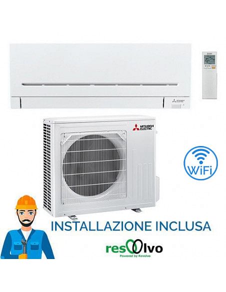 Climatizzatore Condizionatore Mitsubishi MSZ-AP Wifi MSZ-AP50VGK 18000 BTU INVERTER classe A++ /A++ Inclusa installazione e d...