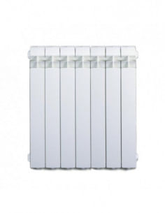 Termosifone Radiatore in alluminio da 7 elementi Global Vox 600 interasse 600 mm - Climaway