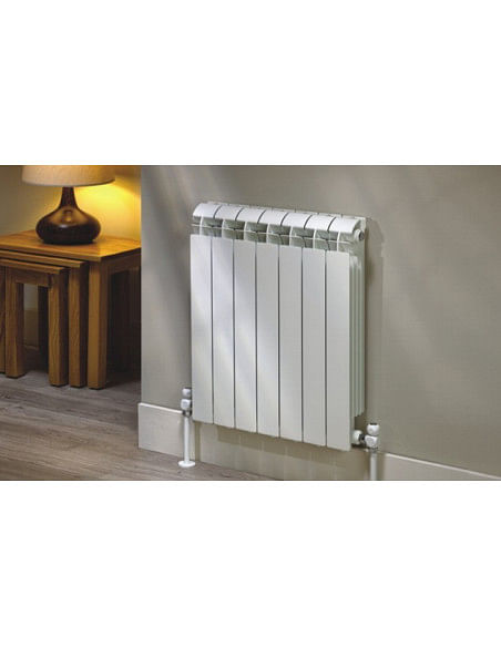 Termosifone Radiatore in alluminio da 7 elementi Global Vox 600 interasse 600 mm - Climaway