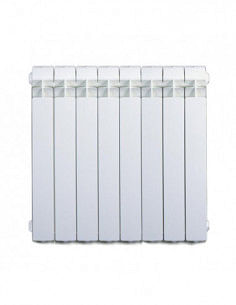 Termosifone Radiatore in alluminio da 8 elementi Global Vox 600 interasse 600 mm - Climaway